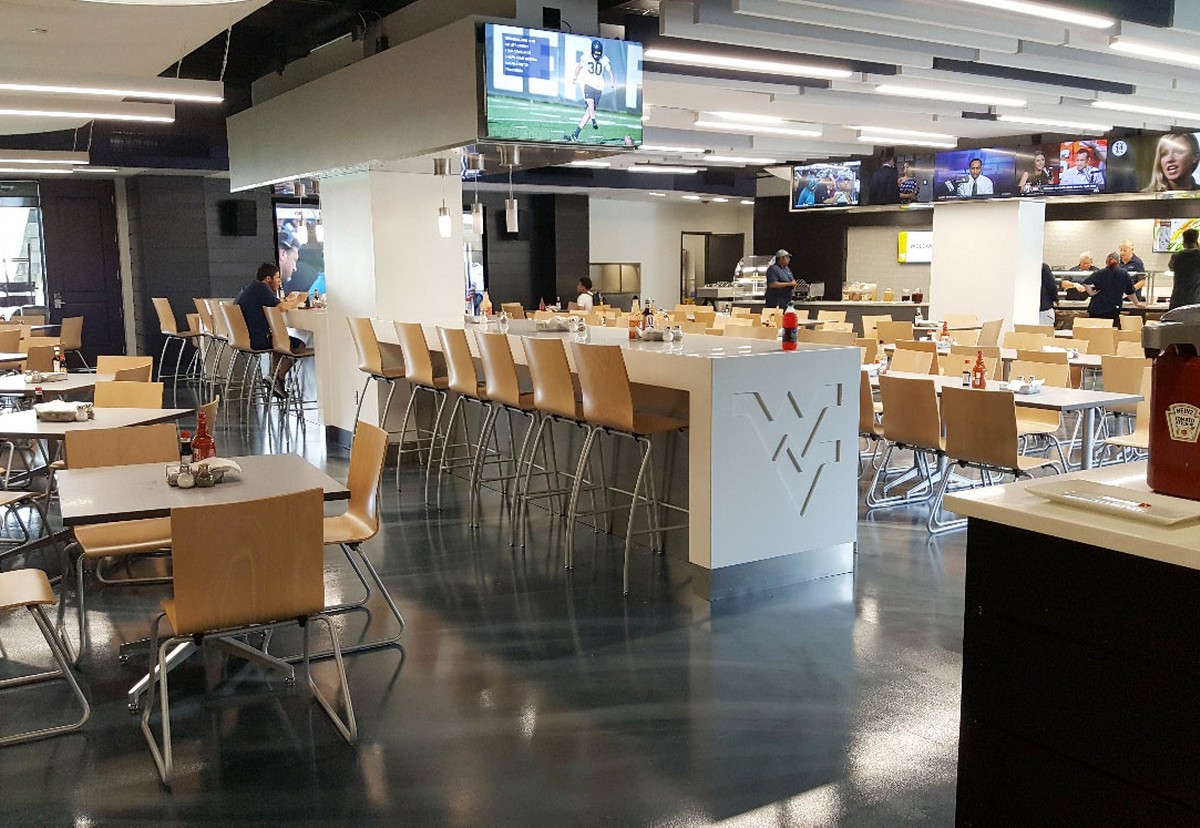 west virginia university's dining area renovation